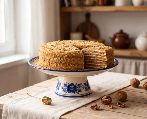 Honey Cake "Medovik"