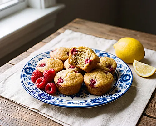 Berry Almond-Flour Mini-Muffins (Low-Glycemic)