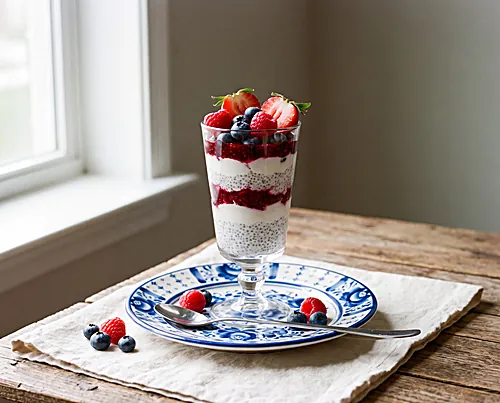 Berry Chia Breakfast Parfait