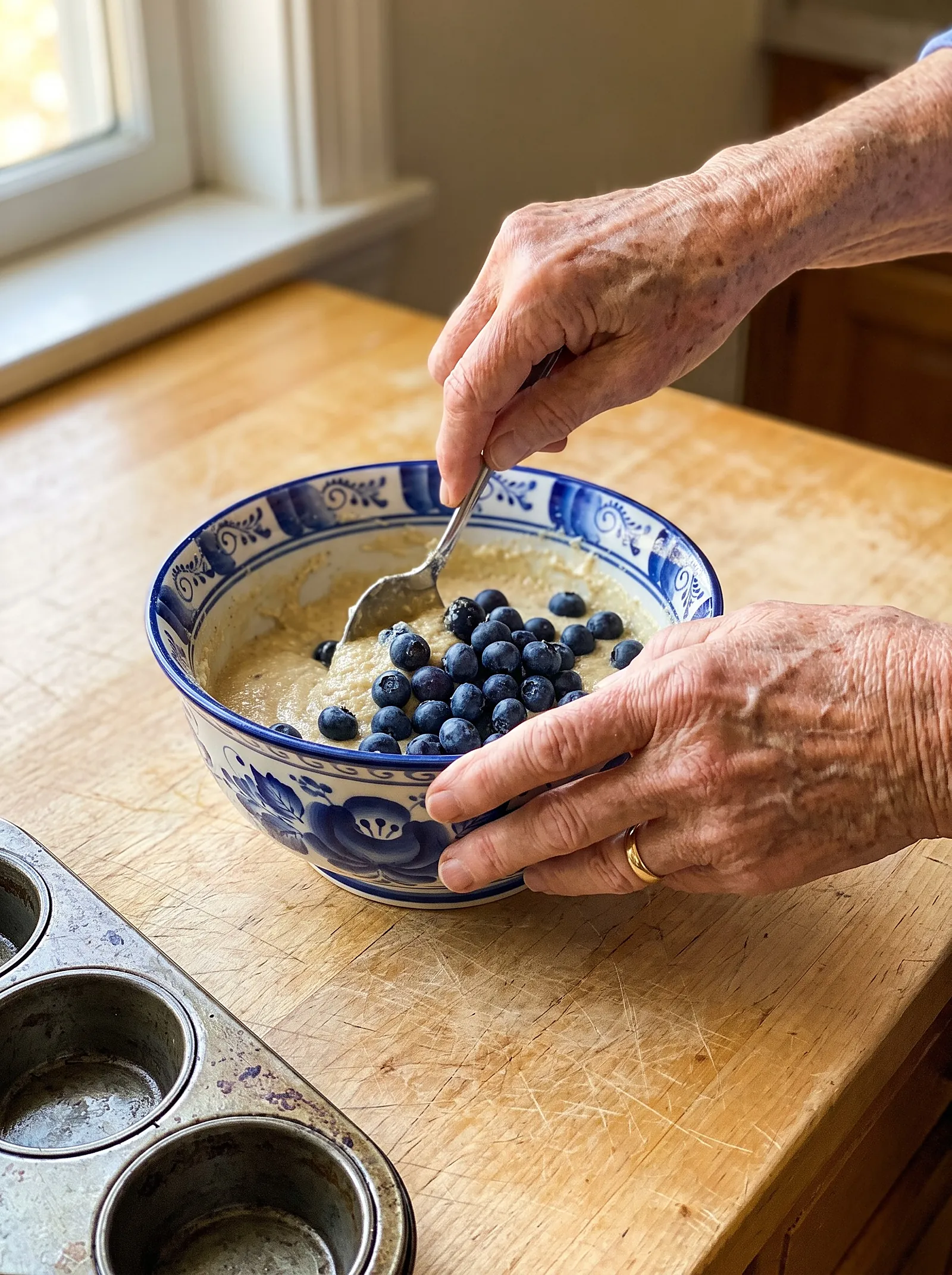 Blueberry Almond-Flour Muffins - photo 4