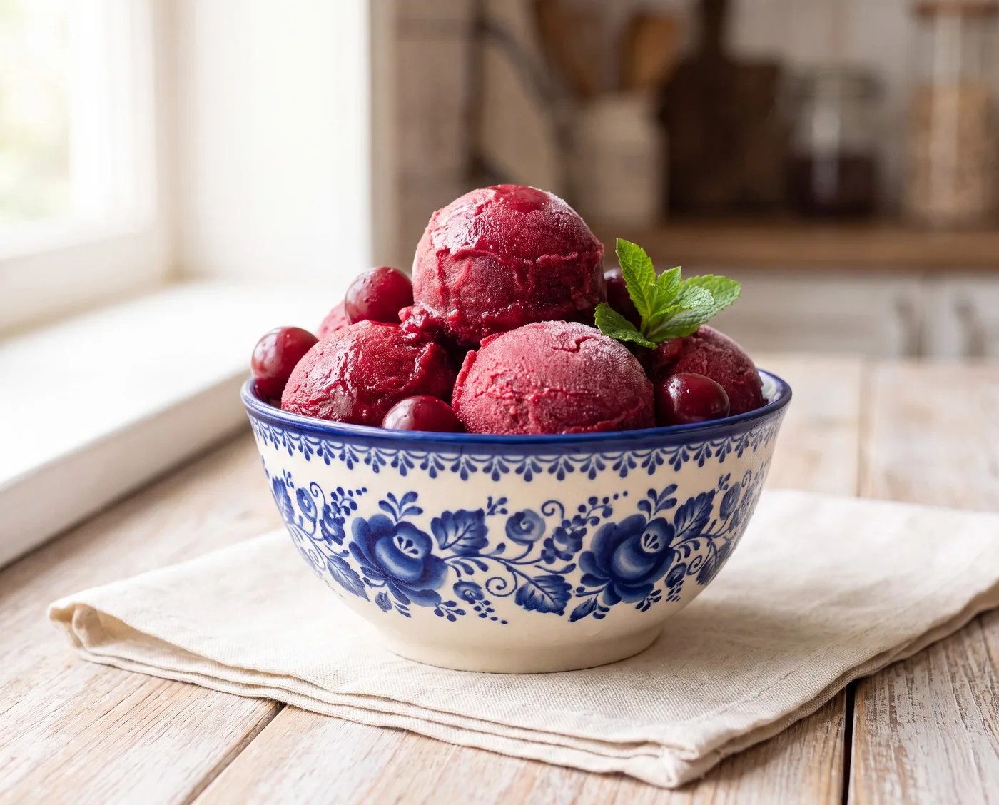 Cherry "Vishnya" Sorbet