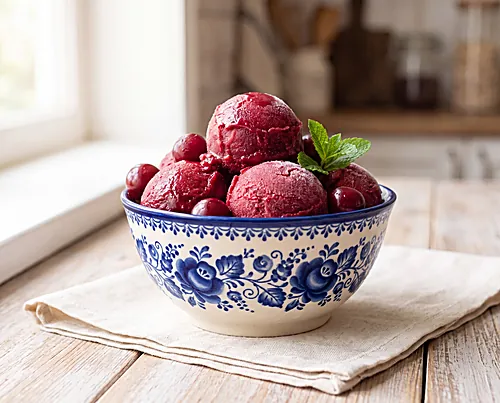 Cherry "Vishnya" Sorbet