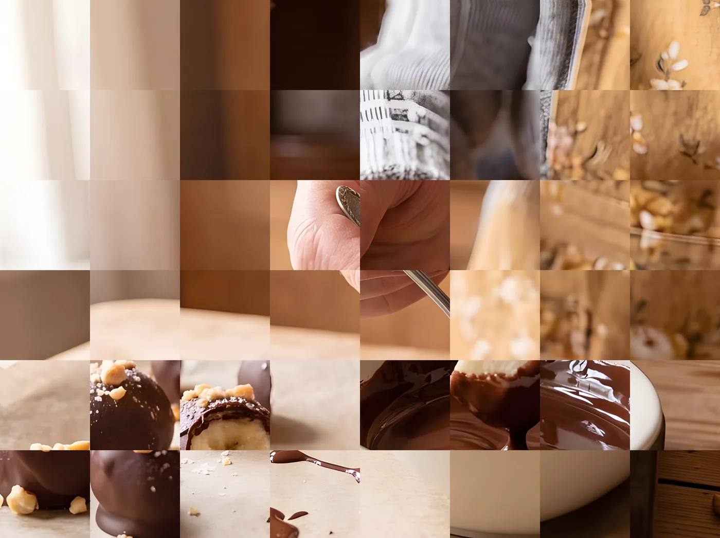 Making Chocolate-Dipped Frozen Banana Bites