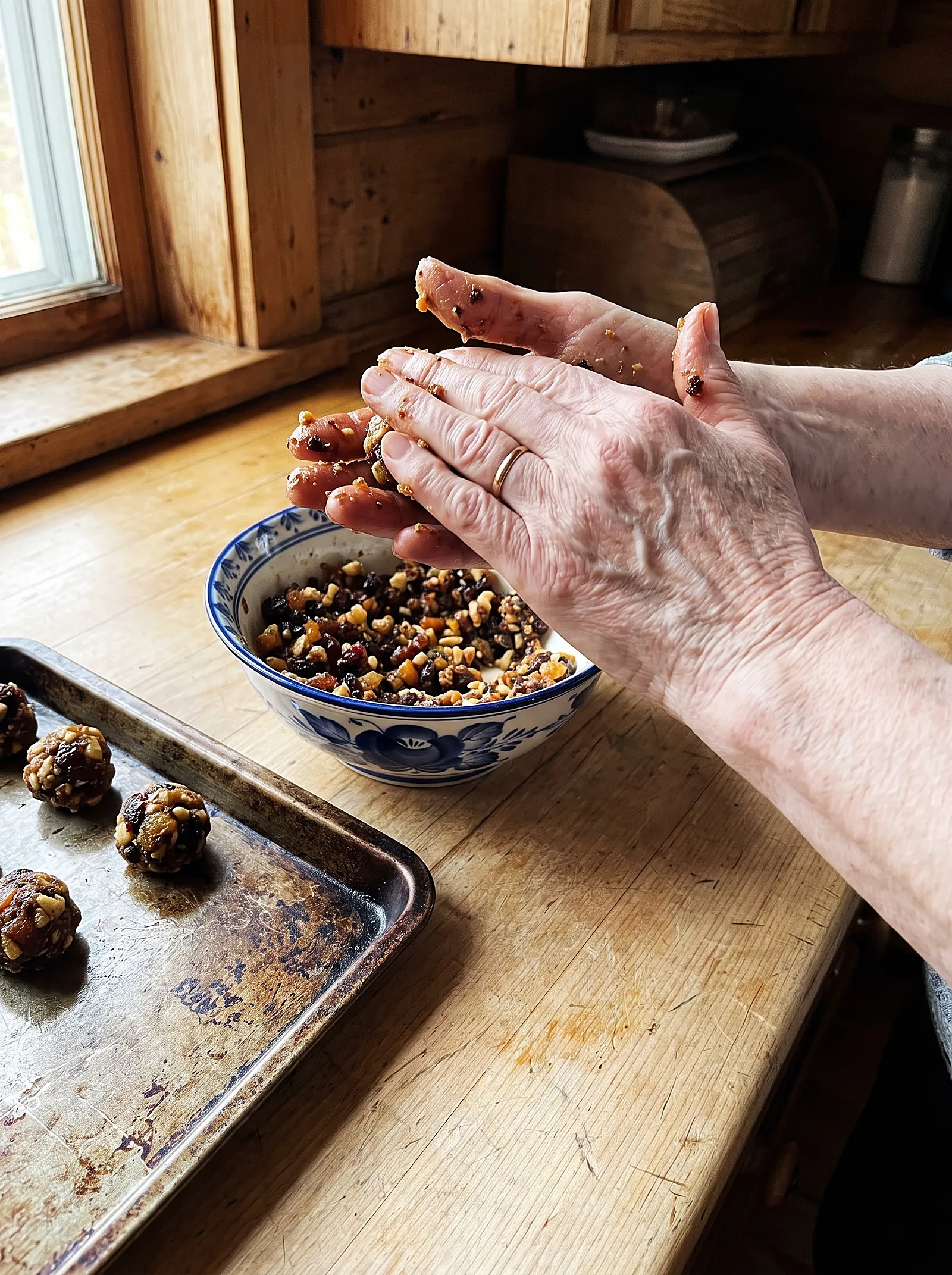 Christmas Fruit & Nut Honey Balls - photo 3