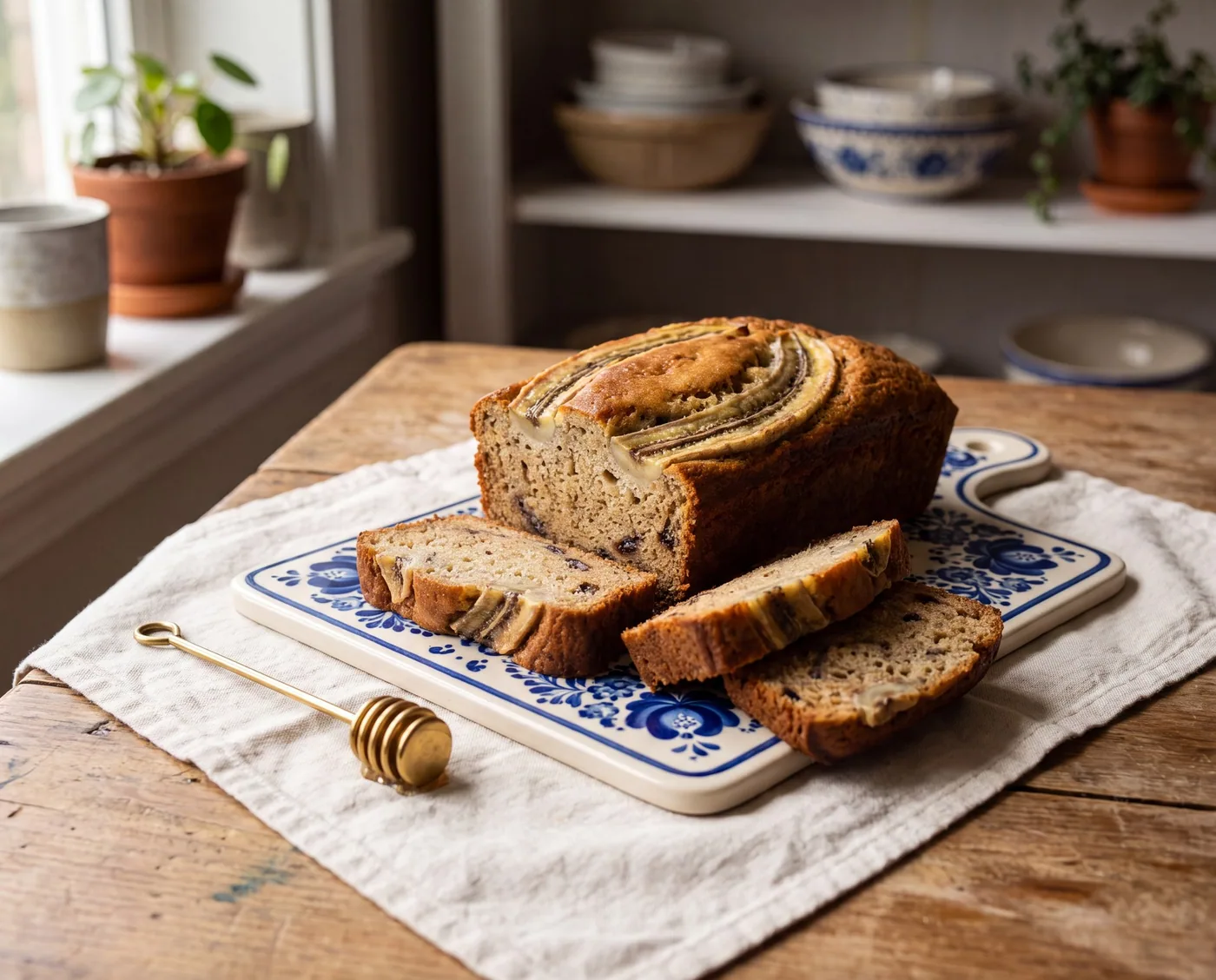 Classic 3-Banana Bread