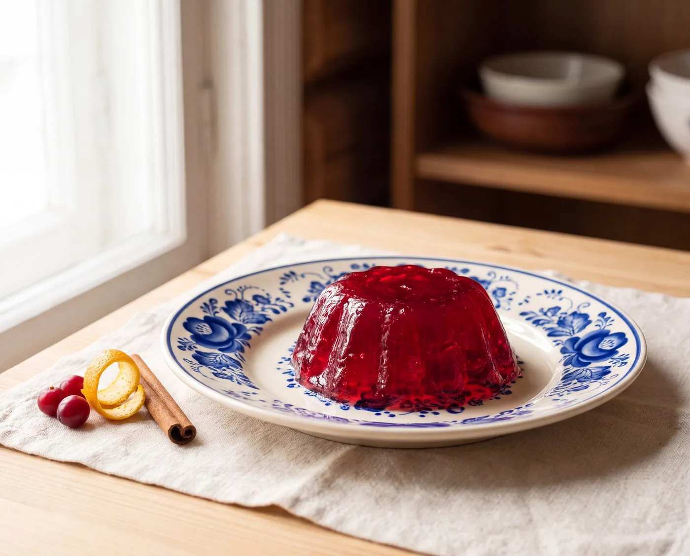 Cranberry Kissel Holiday Jelly