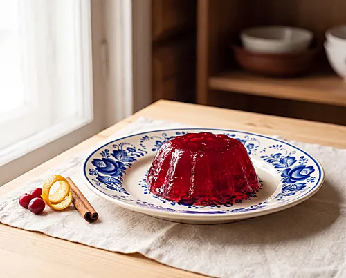 Cranberry Kissel Holiday Jelly
