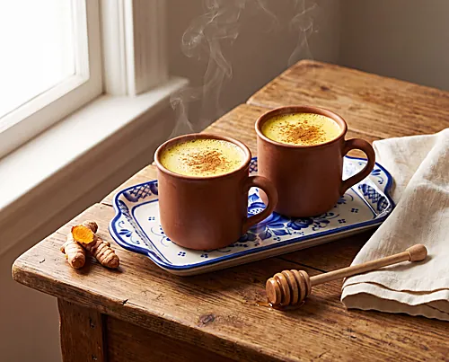 Golden Turmeric Honey Milk