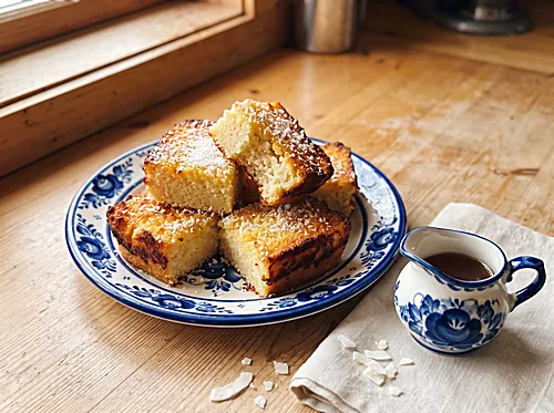 Greek Yogurt Coconut Cake