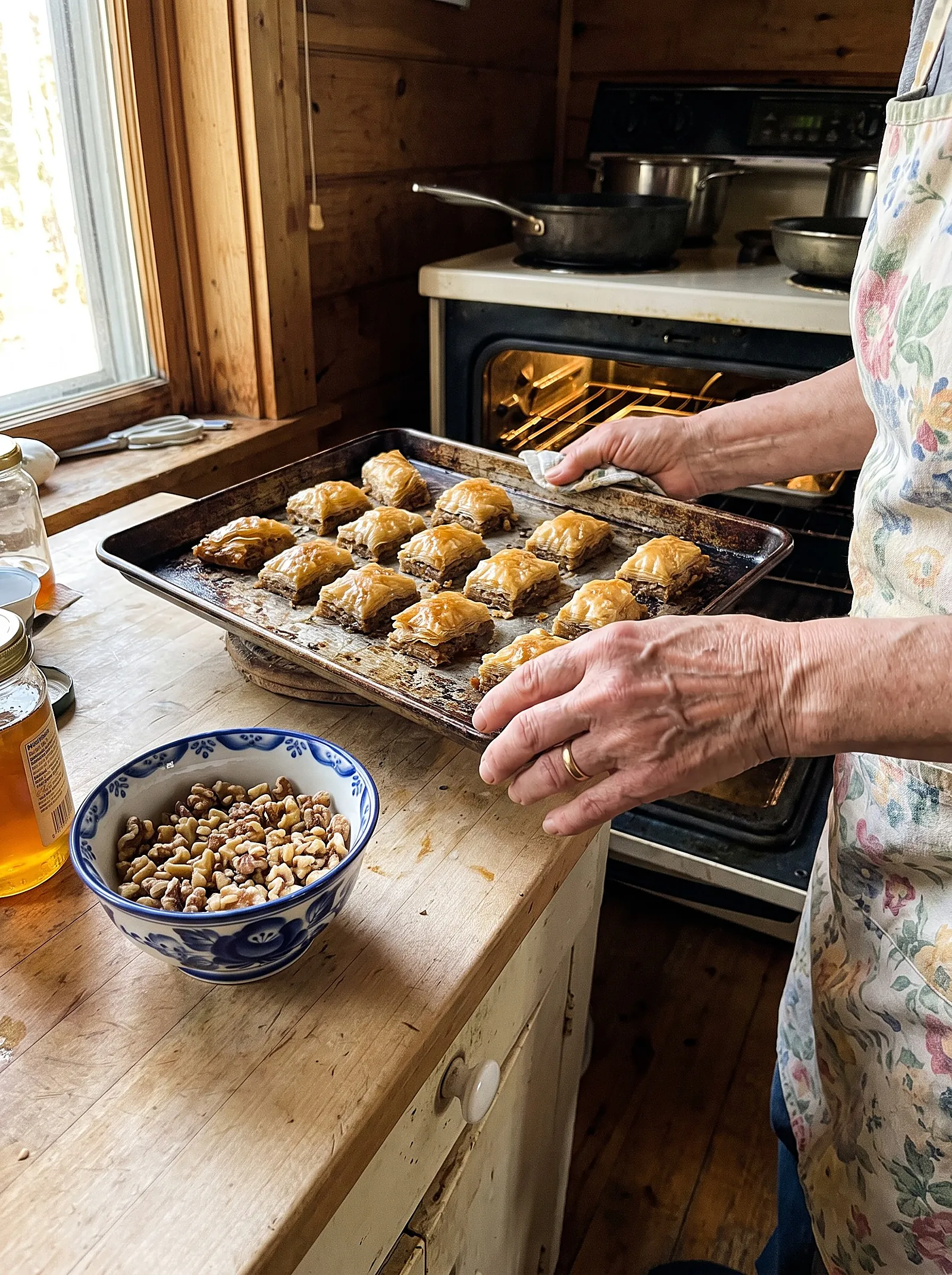 Honey-Glazed Walnut Baklava Bites - photo 4