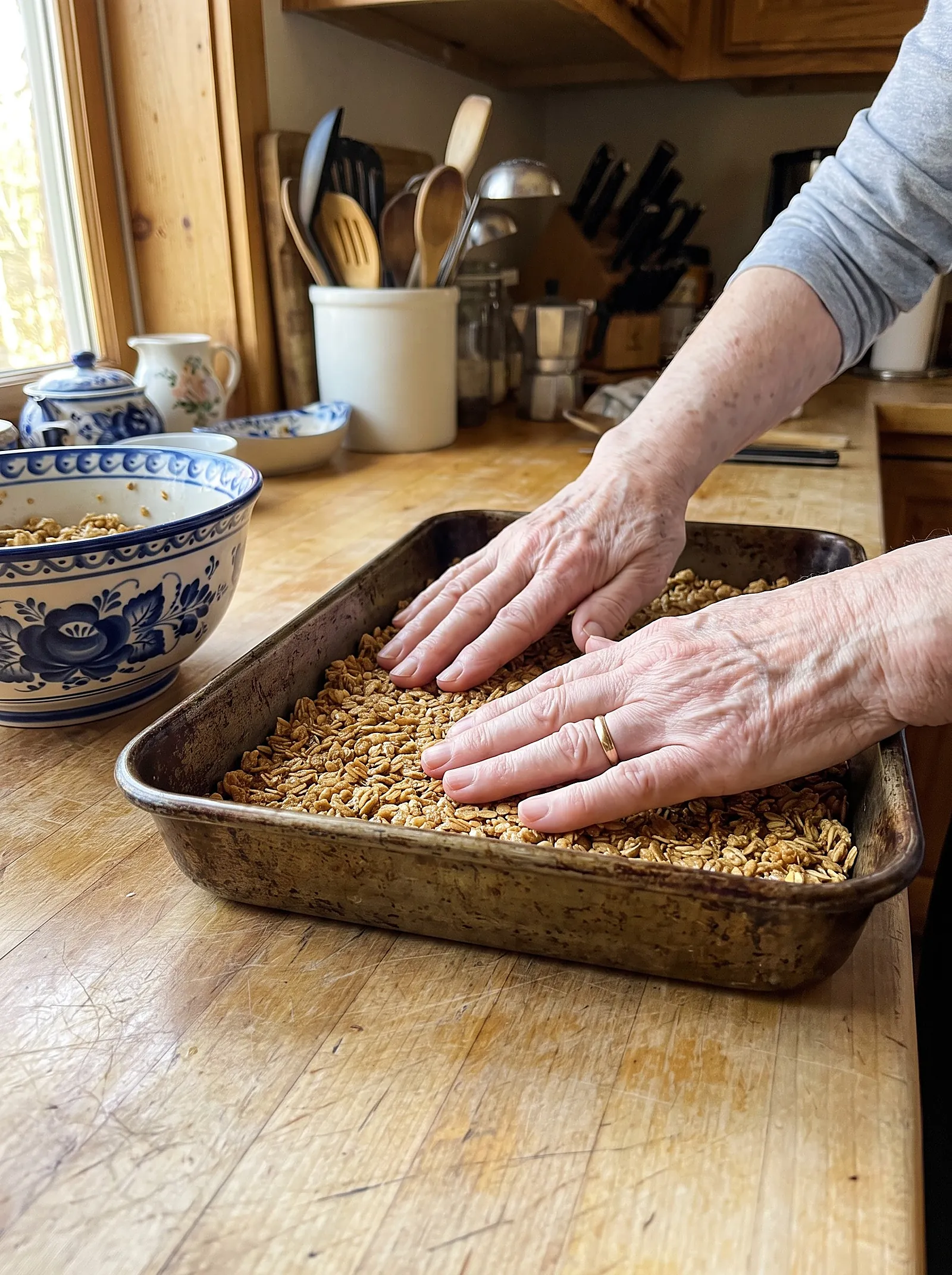 Honey Nut Granola Bars - photo 4