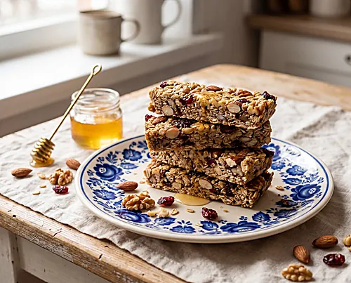 Honey Nut Granola Bars