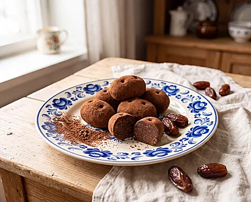 Kartoshka — Cocoa Biscuit "Potato" Truffles