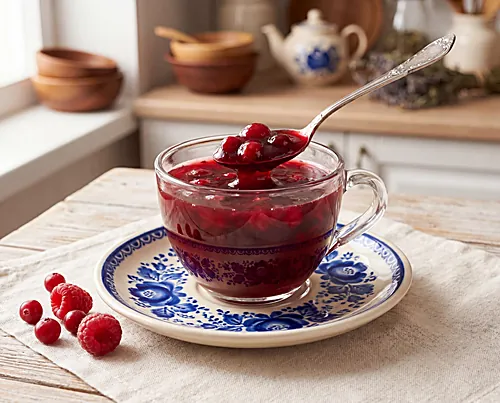 Kissel — Slavic Berry Fruit Pudding