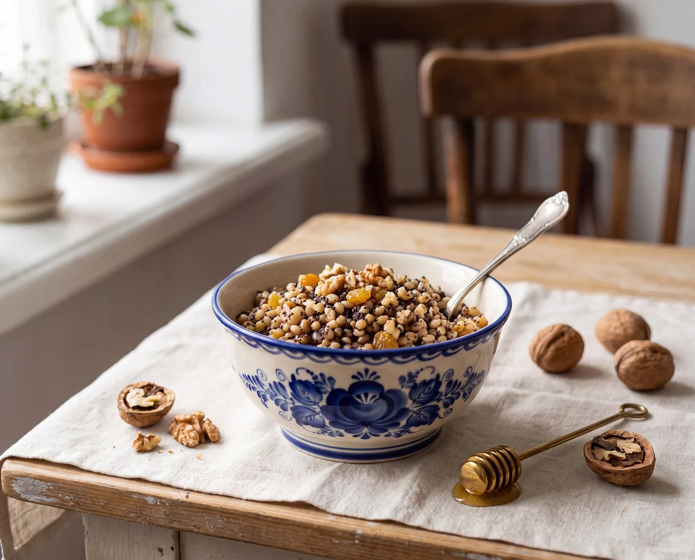 Kutia — Honeyed Wheat Berry & Poppy Pudding