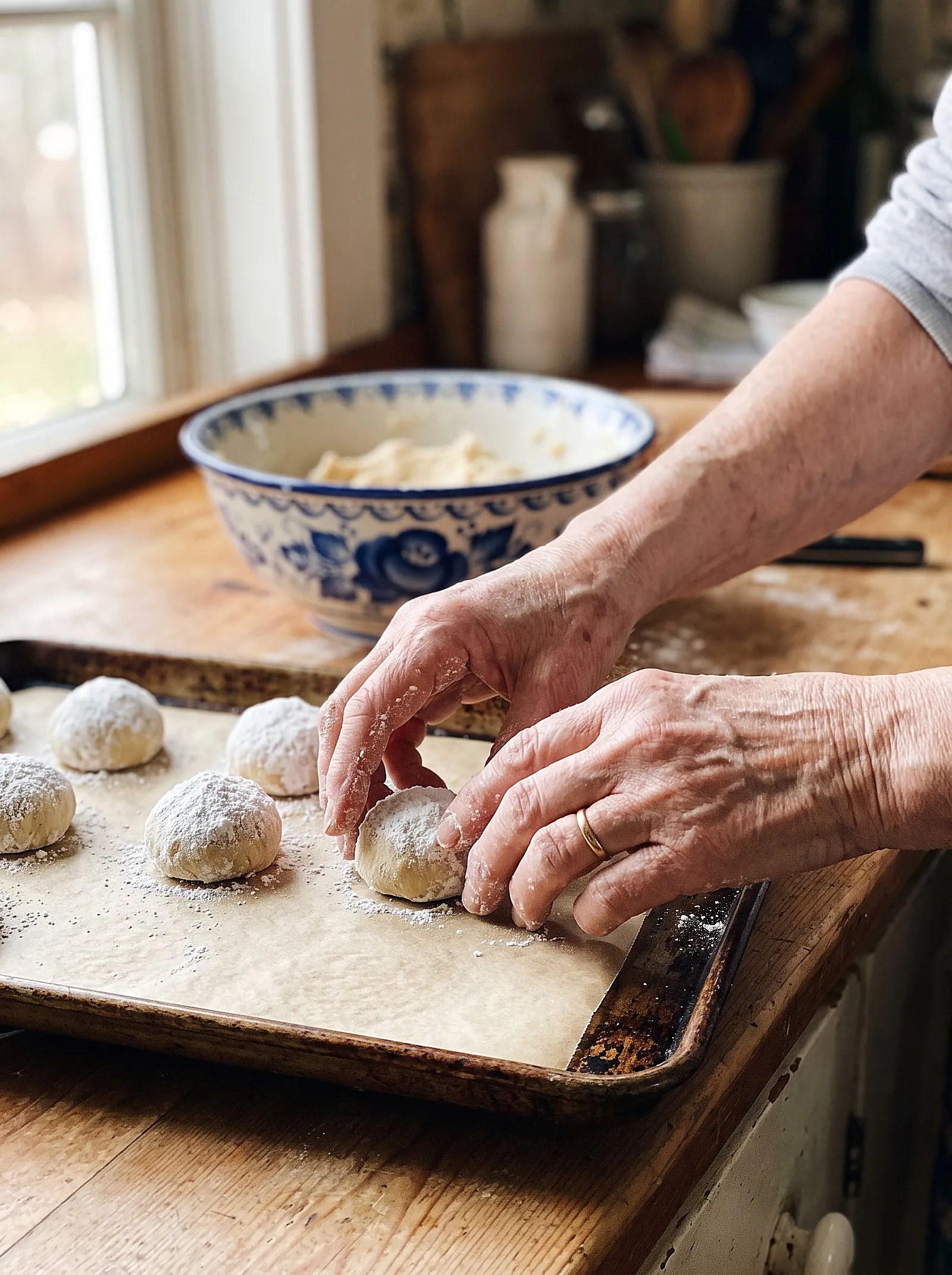 Lemon Almond Crinkle Cookies - photo 4