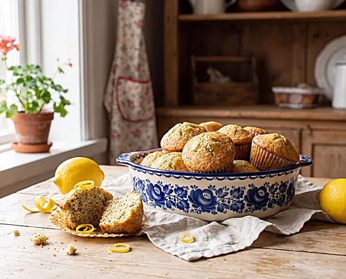 Lemon Poppy Seed Muffins
