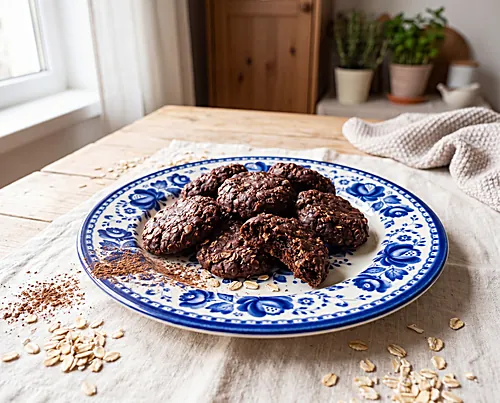 No-Bake Chocolate Oat Cookies