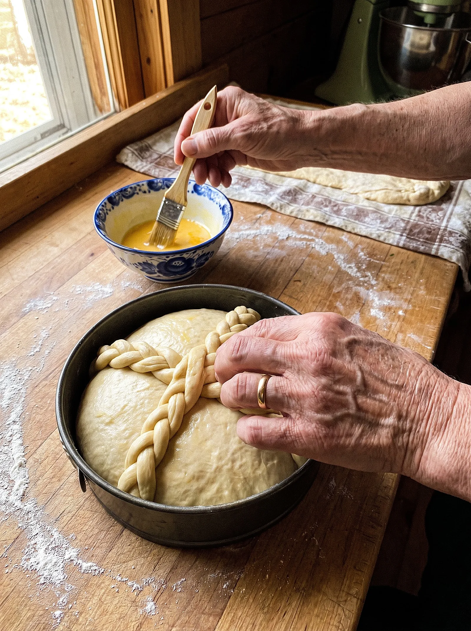 Paska Sweet Bread (Easter, Honey) - photo 4