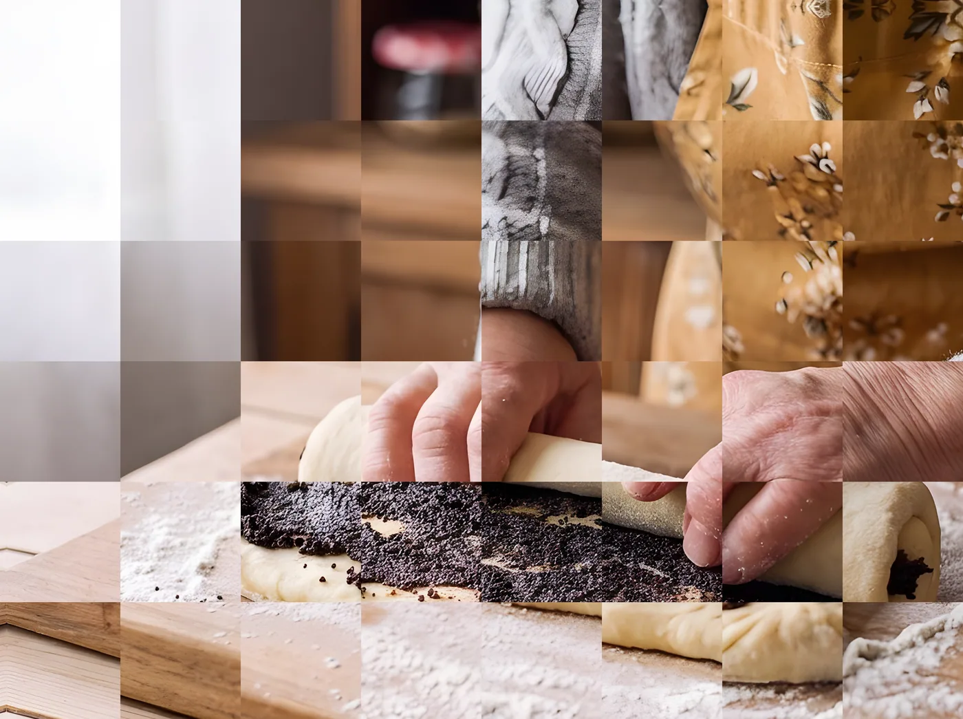 Making Poppy Seed Roll "Makivnyk"