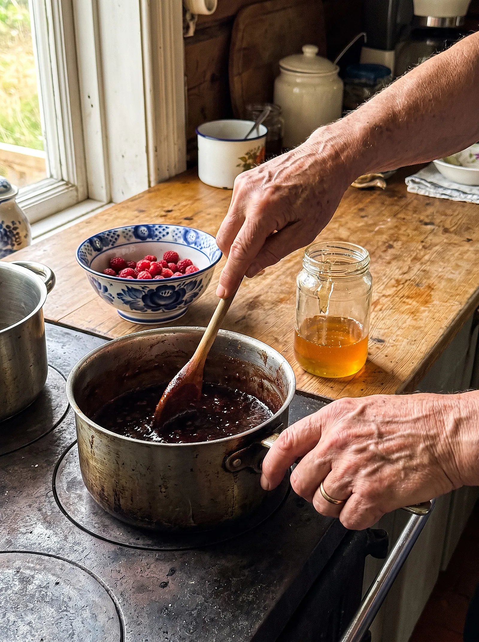 Raspberry Honey Sbiten (Old Slavic Hot Drink) - photo 3