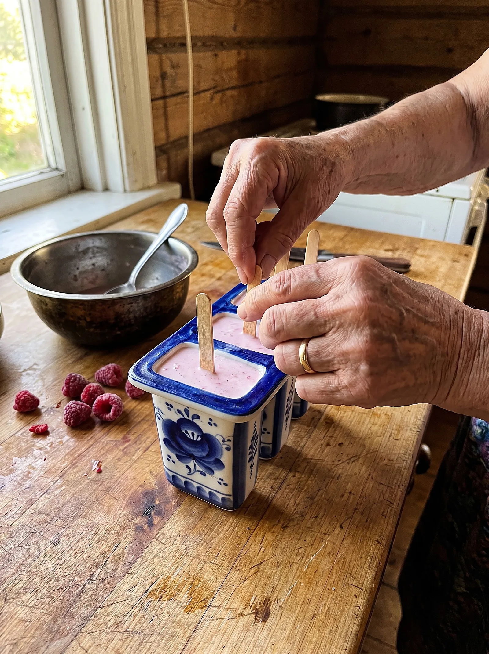Raspberry Kefir Ice Pops - photo 4