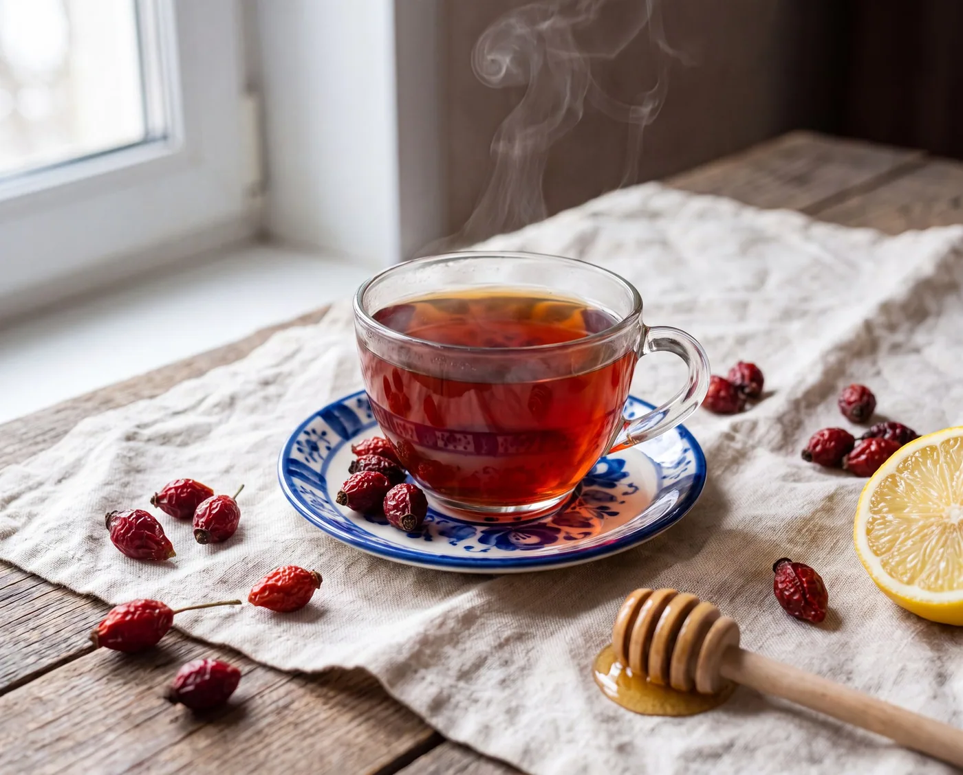 Rosehip & Honey Vitamin Tea