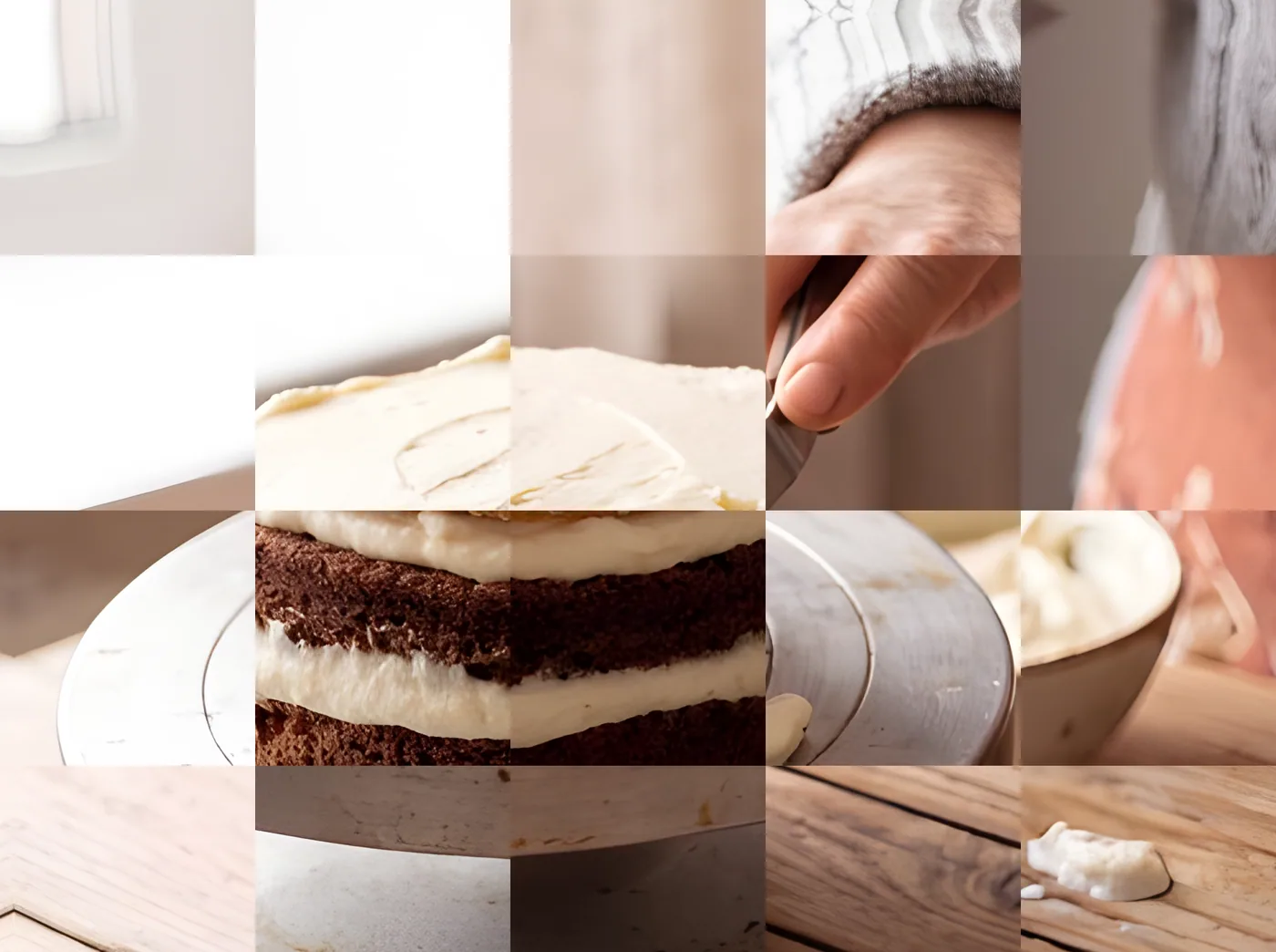 Making Smetannik — Sour Cream Layer Cake (Honey)