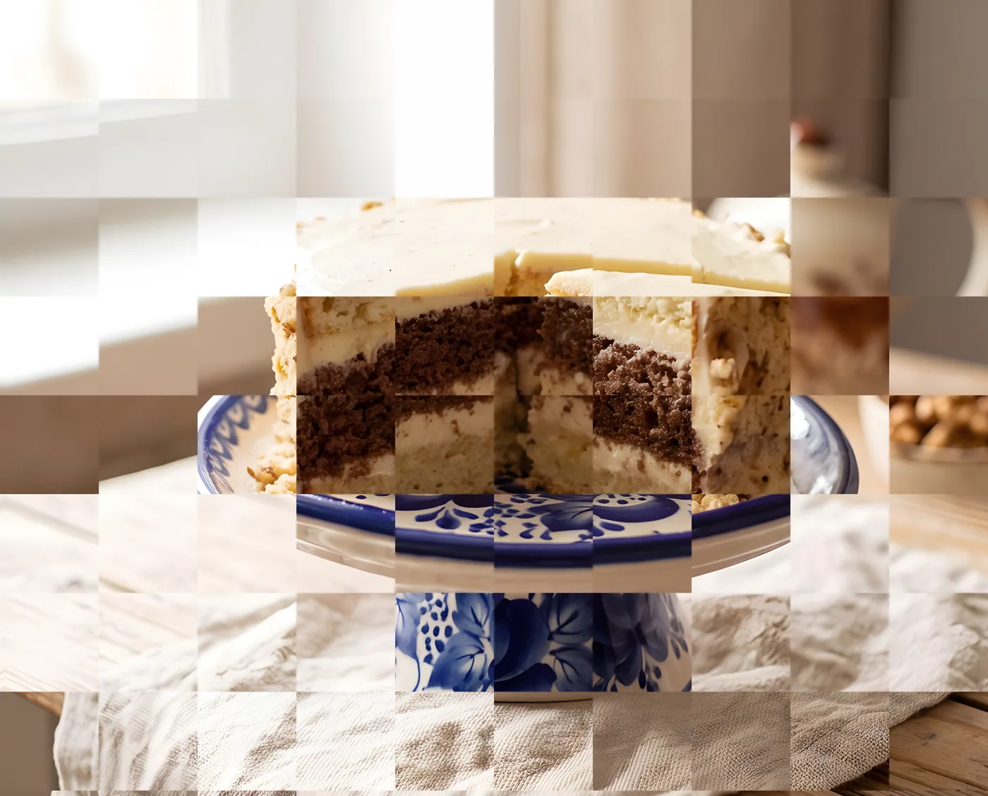 Smetannik — Sour Cream Layer Cake (Honey)