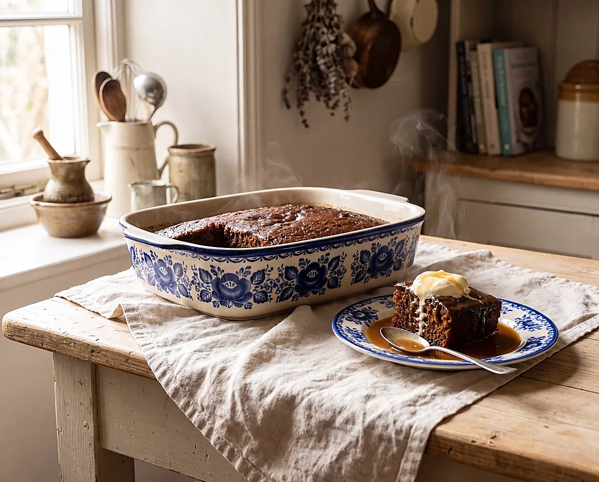 Sticky Date Pudding Cake (Self-Saucing)