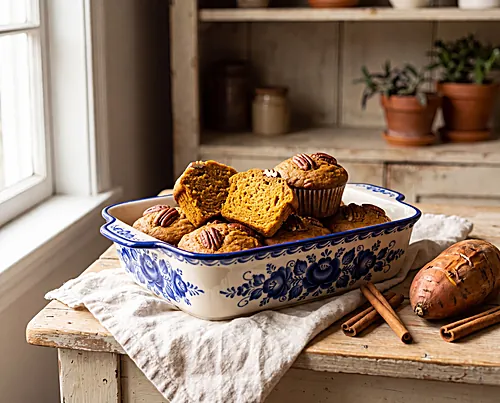 Sweet Potato Spice Muffins