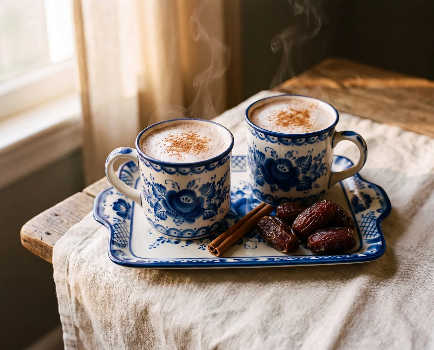 Warm Cacao Date Bedtime Milk