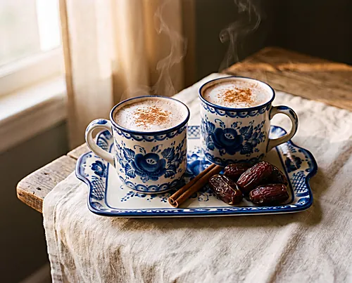 Warm Cacao Date Bedtime Milk