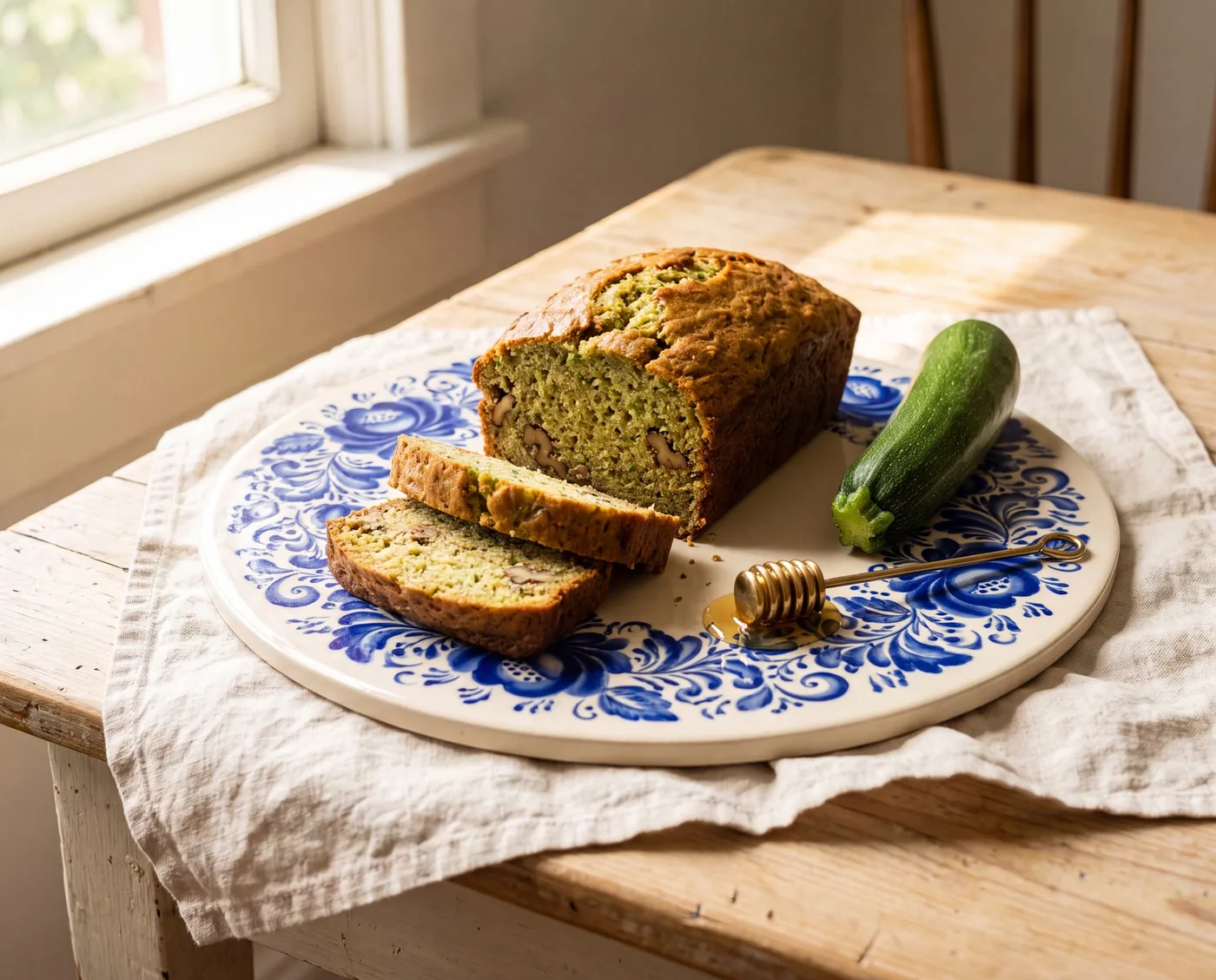 Zucchini Bread with Honey
